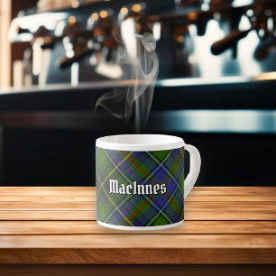 Clan MacInnes Tartan Espresso Cup