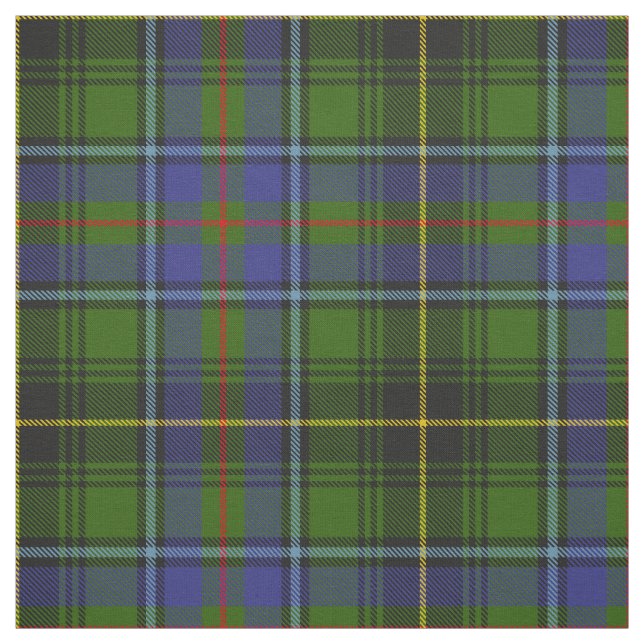 Clan MacInnes Tartan Fabric (Swatch)