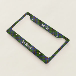 Clan MacInnes Tartan License Plate Frame