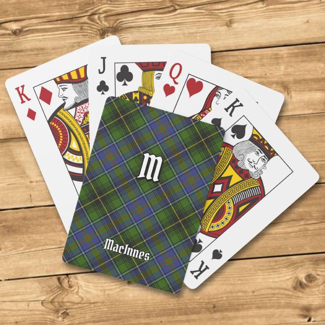 Clan MacInnes Tartan Poker Cards (Creator Uploaded)