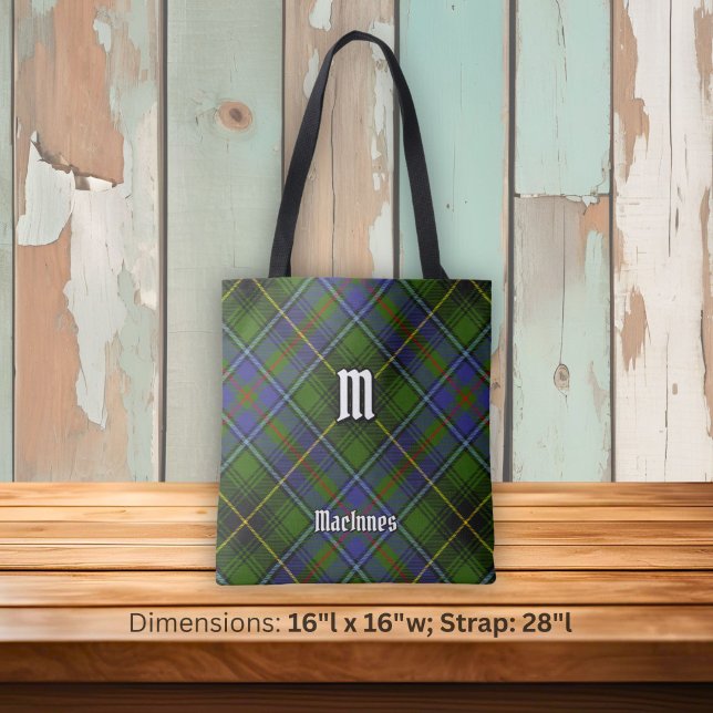 Clan MacInnes Tartan Tote Bag (Creator Uploaded)