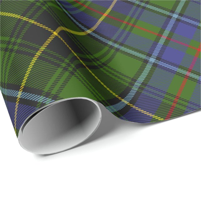 Clan MacInnes Tartan Wrapping Paper (Roll Corner)