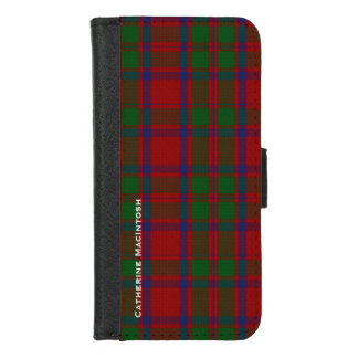 Clan MacIntosh Plaid  iPhone 8/7 Wallet Case