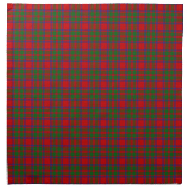 Clan MacIntosh Tartan Napkin (Front)