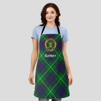 Clan Macintyre Crest over Hunting Tartan Apron