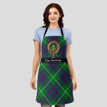 Clan Macintyre Crest over Hunting Tartan Apron