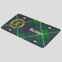 Clan MacIntyre Crest over Hunting Tartan License Plate