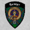 Clan Macintyre Crest over Hunting Tartan Patch