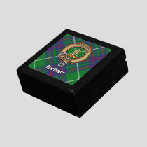 Clan MacIntyre Crest over Tartan Gift Box