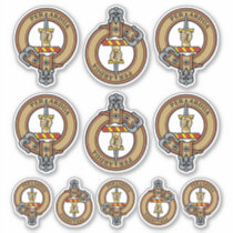 Clan MacIntyre Crest Sticker Set