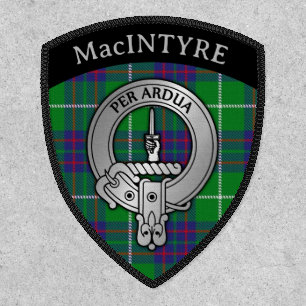 Clan MacIntyre [EDIT] Crest & Tartan Patch