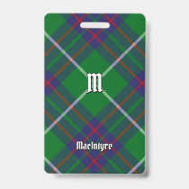 Clan MacIntyre Hunting Tartan Badge
