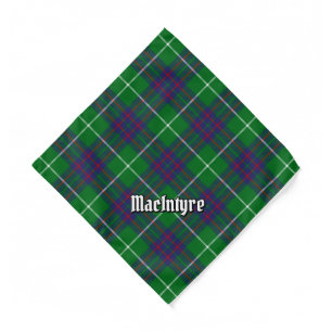 Clan MacIntyre Hunting Tartan Bandana