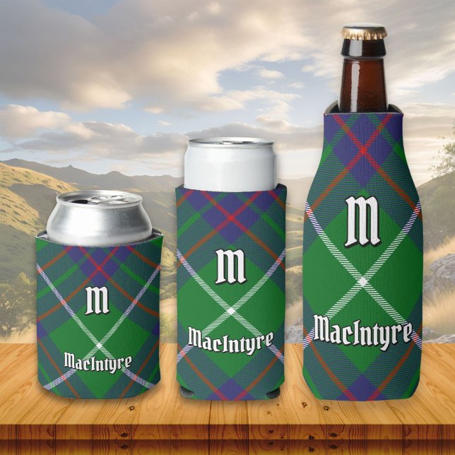 Clan MacIntyre Hunting Tartan Can Cooler (Creator Uploaded)