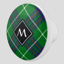 Clan MacIntyre Hunting Tartan Ceramic Knob