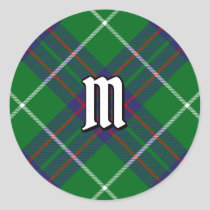 Clan MacIntyre Hunting Tartan Classic Round Sticker