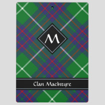 Clan MacIntyre Hunting Tartan Clipboard