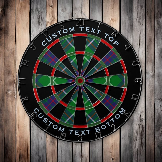 Clan MacIntyre Hunting Tartan Dart Board (Creator Uploaded)