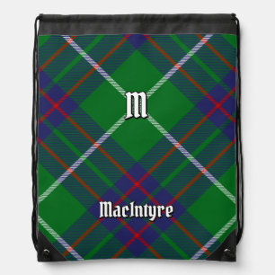 Clan MacIntyre Hunting Tartan Drawstring Bag