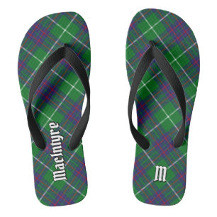 Clan MacIntyre Hunting Tartan Flip Flops
