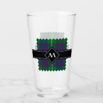 Clan MacIntyre Hunting Tartan Glass