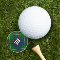 Clan MacIntyre Hunting Tartan Golf Ball Marker