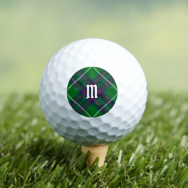 Clan MacIntyre Hunting Tartan Golf Balls (Insitu Tee)
