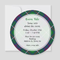 Clan MacIntyre Hunting Tartan Invitation