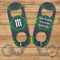 Clan MacIntyre Hunting Tartan Keychain Bottle Opener