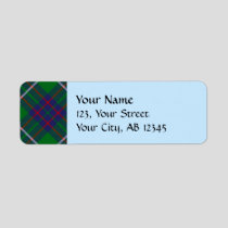 Clan Macintyre Hunting Tartan Label