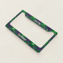 Clan Macintyre Hunting Tartan License Plate Frame