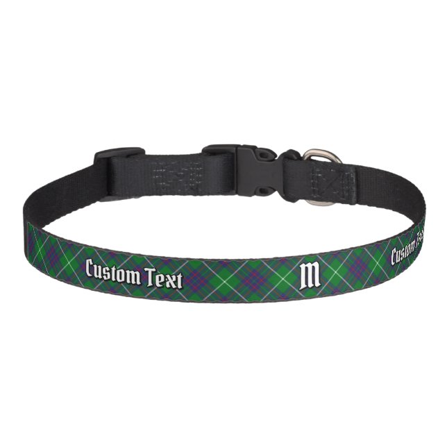 Clan MacIntyre Hunting Tartan Pet Collar (Front)