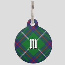 Clan MacIntyre Hunting Tartan Pet ID Tag