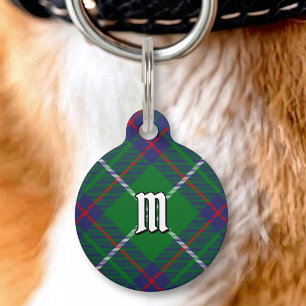 Clan MacIntyre Hunting Tartan Pet ID Tag