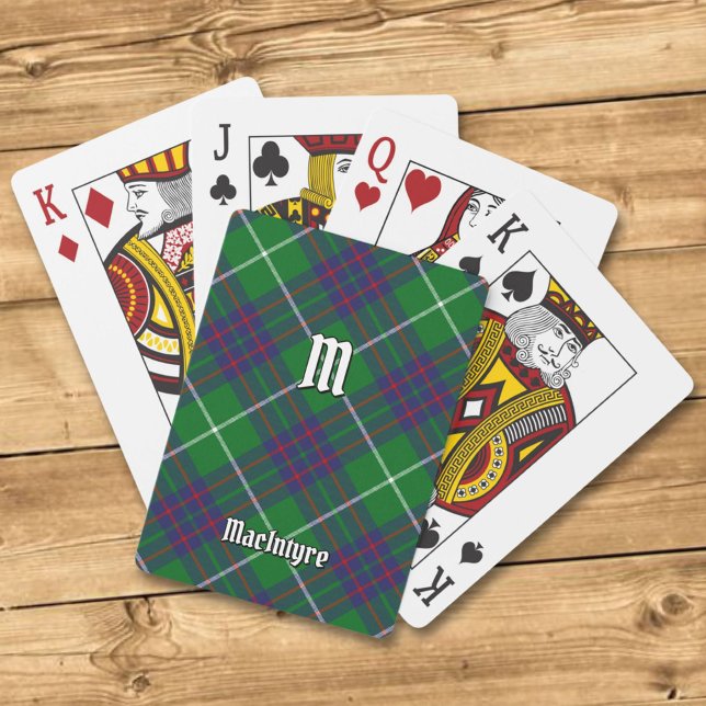 Clan MacIntyre Hunting Tartan Playing Cards (Creator Uploaded)