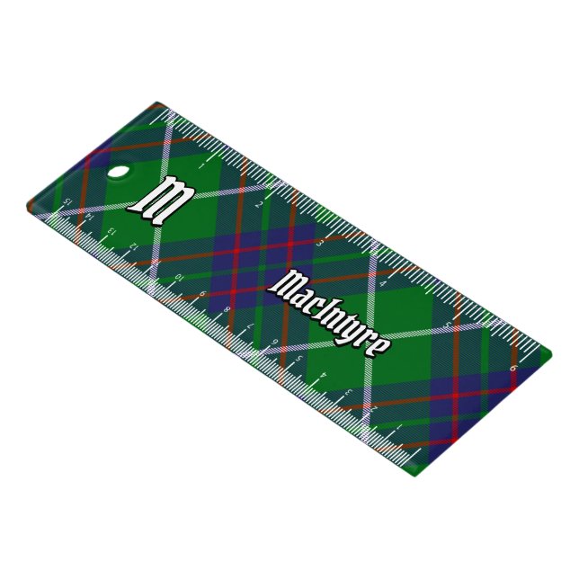 Clan MacIntyre Hunting Tartan Ruler (Angled)