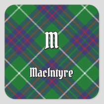 Clan MacIntyre Hunting Tartan Square Sticker