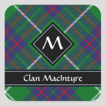 Clan MacIntyre Hunting Tartan Square Sticker
