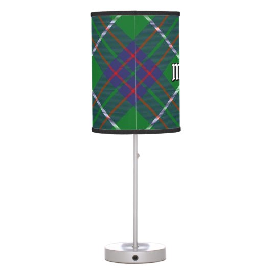 Clan MacIntyre Hunting Tartan Table Lamp (Back)