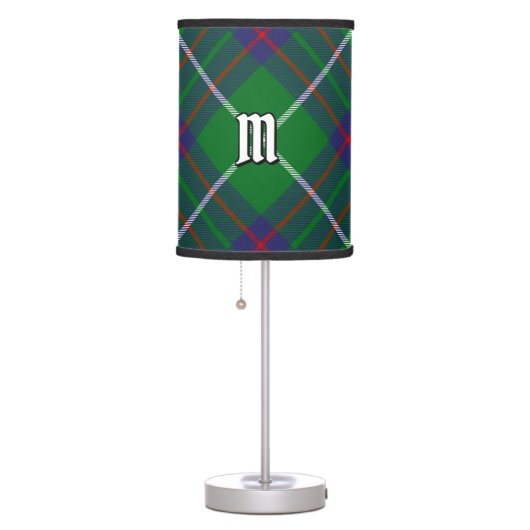 Clan MacIntyre Hunting Tartan Table Lamp (Right)