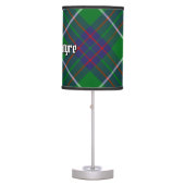 Clan MacIntyre Hunting Tartan Table Lamp (Front)
