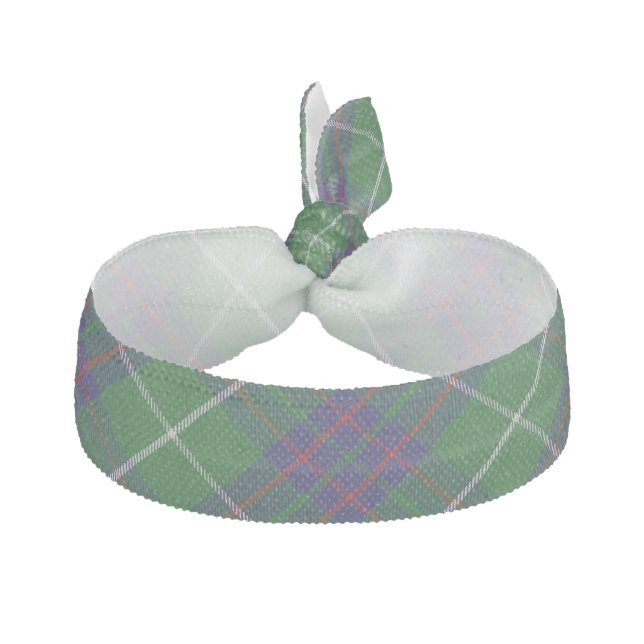 Clan MacIntyre Scottish Accents Tartan Ribbon Hair Tie (Front)