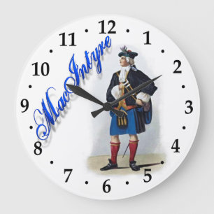 Clan MacIntyre Scottish Dream Clock