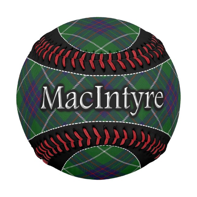 Clan MacIntyre Scottish Dream Tartan Baseball (Front)