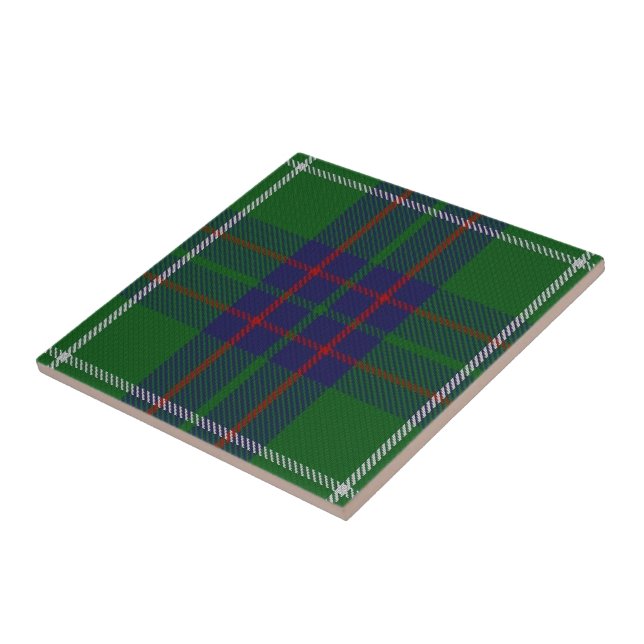 Clan MacIntyre Scottish Expressions Tartan Tile (Side)