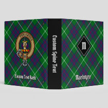 Clan MacIntyre Tartan 3 Ring Binder