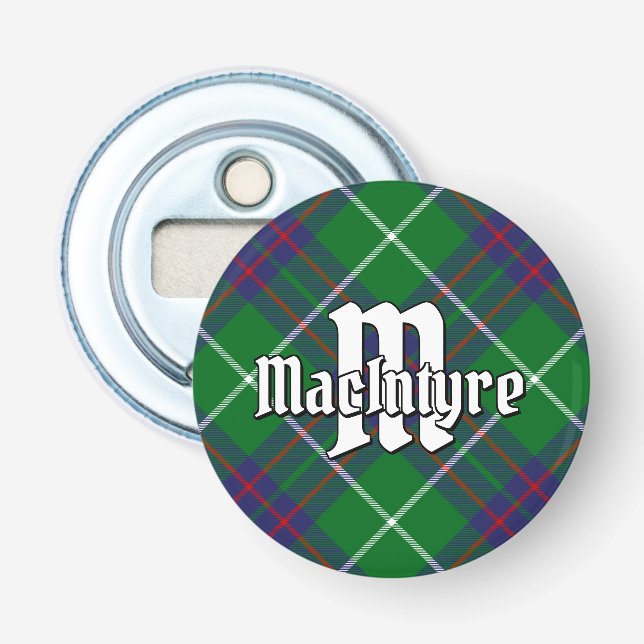 Clan MacIntyre Tartan Bottle Opener (Front)