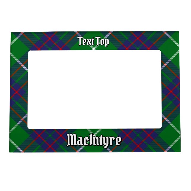 Clan MacIntyre Tartan Magnetic Frame (Front)