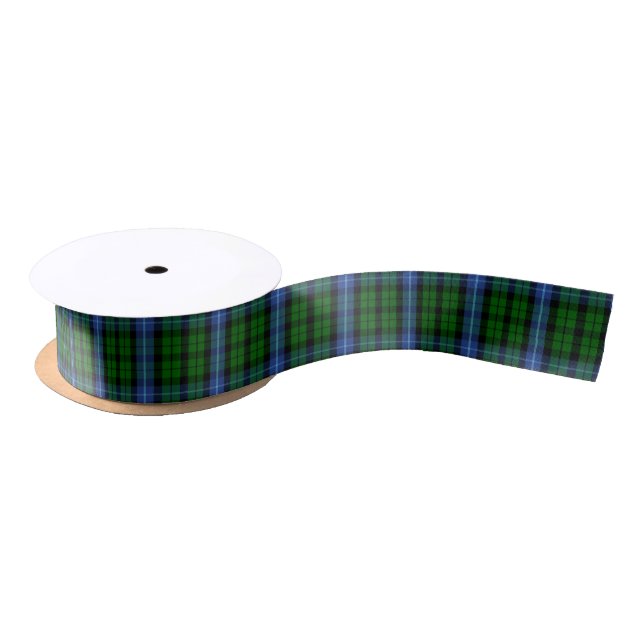 Clan MacIntyre Tartan Satin Ribbon (Spool)
