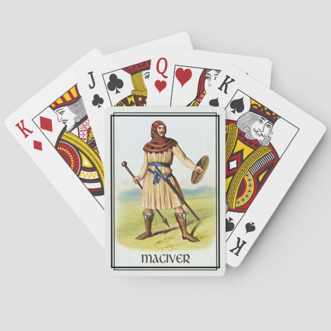 Clan MacIver Classic Scotland Deck Poker Cards (Back)